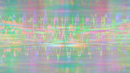 Abstract iridescent grunge background image.