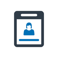 Card identity icon