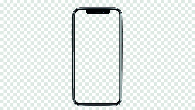 Mockup Iphone 10, 10s, 11, 12, 13pro, and new iphon mini. Mock up screen iphone. Transparent Clipping Path for Infographic Business web site design app ios: Bangkok, Thailand - MAR 13, 2022