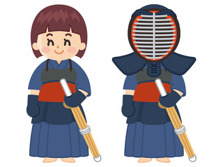 剣道家　スポーツ　部活動