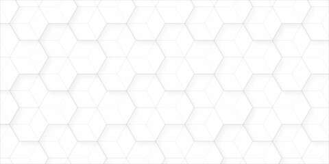 Abstract background with seamless pattern with hexagons . White soft light bubbles pattern of hydrogel balls as contemporary abstract background.