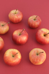 Fototapeta na wymiar .Red apples.