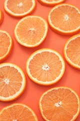 .Juicy oranges