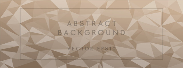 low poly abstract modern background. pastel colors chaotic triangles of variable size and rotation. Minimalist layout for business card landing page wallpaper website brochure. Trendy vector eps10