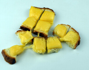 pineapple with coconut