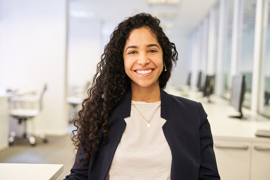 Successful business start-up founder in the office