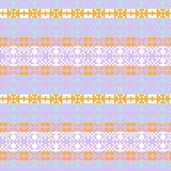 Snowflakes Fair Isle Seamless Pattern Design