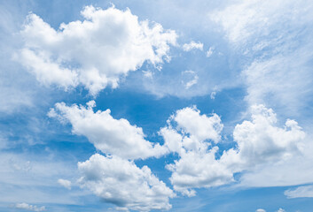 Wind blows, cloudy sky and sunlight. There is a light flare. Ghost is a beautiful view and background.