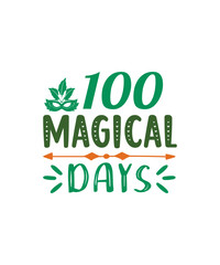 100 days of school Svg Design