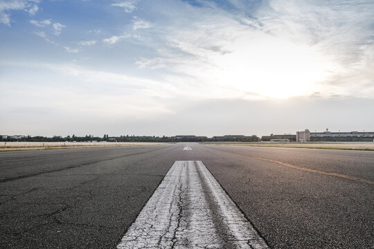 Berlin Tempelhof, the defunct airport located in Tempelhof-Sch&ouml;neberg borough of Berlin, Germany. Former Tempelhof airport is now a public park.