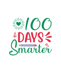100 days of school Svg  Design