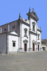 Fototapeta na wymiar Beja Cathedral or Cathedral of St. James the Great, Lidador square, Beja, Alentejo, Portugal