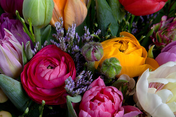 Bunte Blumenstrauß © samaneh