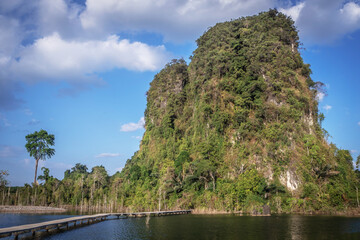 Fototapeta na wymiar landscape Mountain in Krabi Thailand