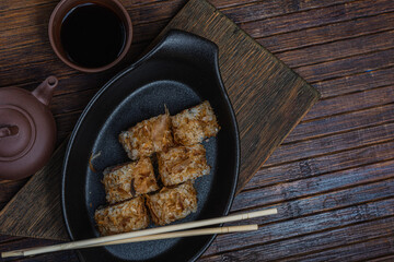 Japanese sushi fastfood- asian traditional snack
