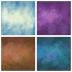 set of backgrounds