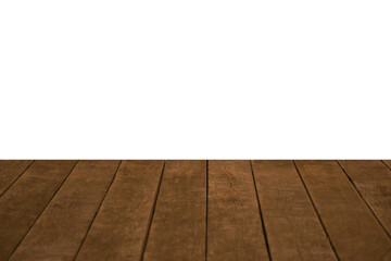wooden background.Wood table isolated on white background.