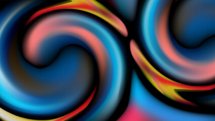 Abstract mesh colors background.  abstract twirl mesh color desktop wallpaper. abstract background with smooth gradient colors and multicolor texture design for brochure, book cover, web template.