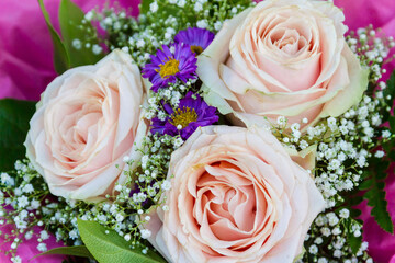 Bouquets of flowers
