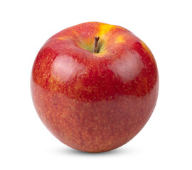 Red apple isolated on a white background.