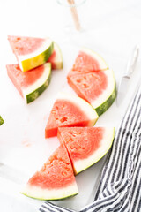 Chili lime watermelon pops