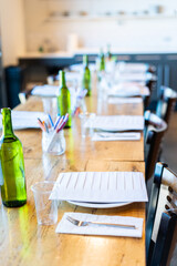 Long party table