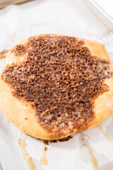 Cinnamon Dessert Pizza