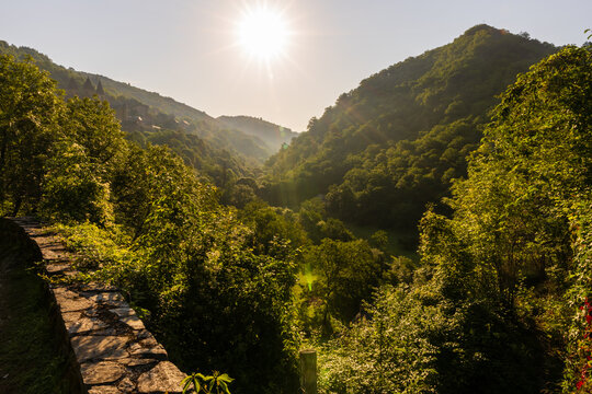 Gorges de l'Ouche, Conques, Aveyron, Occitanie, France