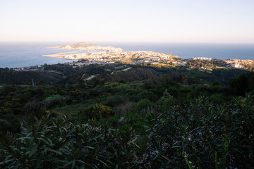 View of the city of Ceuta