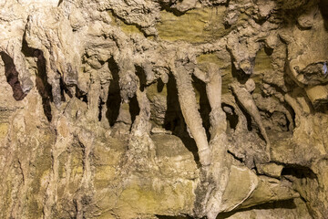 Cave at saint christophe la grotte. Savoy. France