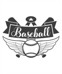 baseball SVG T-Shirt Design.