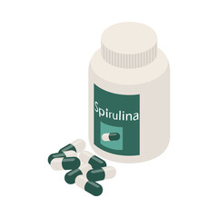 Spirulina Pills Pack Composition