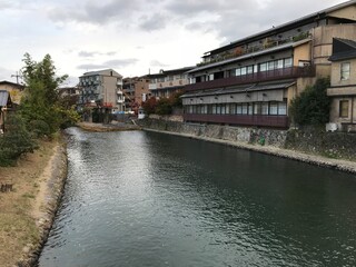Fototapeta na wymiar 日本の古民家と川