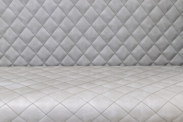 Texture of genuine leather upholstered furniture. Decorative background. High quality.