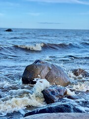 Obraz premium rocks on the beach
