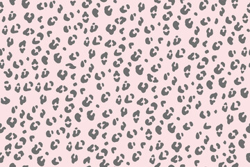Fototapeta premium Pink leopard seamless pattern. Animal print. Gepard wallpaper