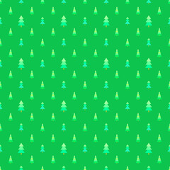 Seamless pattern with christmas trees. Abstract geometric wallpaper. Print for textiles, fabrics, polygraphy, posters. Greeting cards