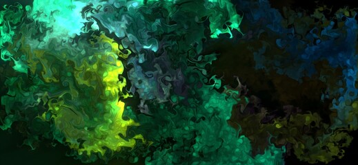 Fluid Art. Abstract colorful background, wallpaper, texture. abstract colored dust explosion background. Mixing paints. Modern art. Marble texture