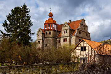 Fototapeta premium The Renaissance Castle of Nesselröden in Hesse