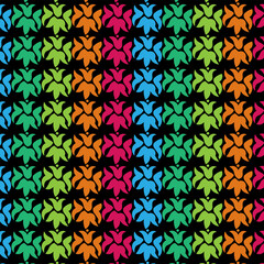 Colorful modern pattern for your design, for textile print, abstract texture, fashion design, bed sheets or pillow pattern, wrapping, ad, poster, artwork design vector
