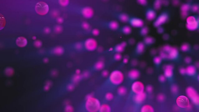 Bokeh abstract texture. Colorful. Defocused background. Blurred bright light. sphere points.