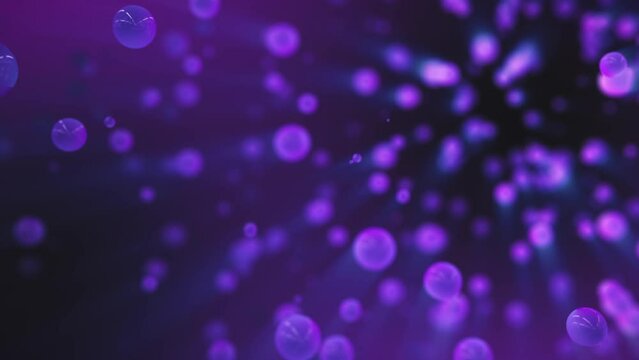 Bokeh abstract texture. Colorful. Defocused background. Blurred bright light. sphere points.