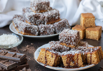 Lamington (traditional Hungarian version)