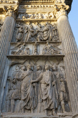 Benevento: Arco di Traiano, Roman arch