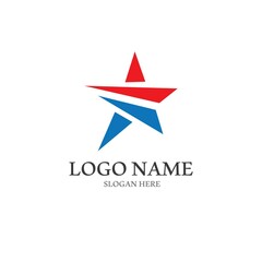 Obraz premium Star icon Template vector illustration