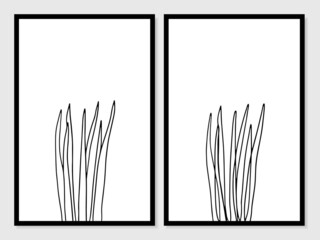 Nature line art Hand drawn. Illustration about Nature line art.