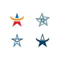 Star icon Template vector illustration