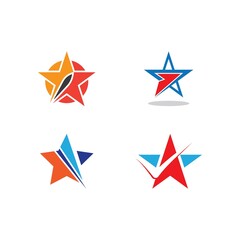 Star icon Template vector illustration