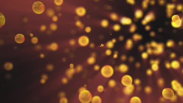 Bokeh abstract texture. Colorful. Defocused background. Blurred bright light. sphere points.
