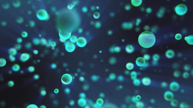 Bokeh abstract texture. Colorful. Defocused background. Blurred bright light. sphere points.